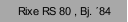 Rixe RS 80 , Bj. &acute;84